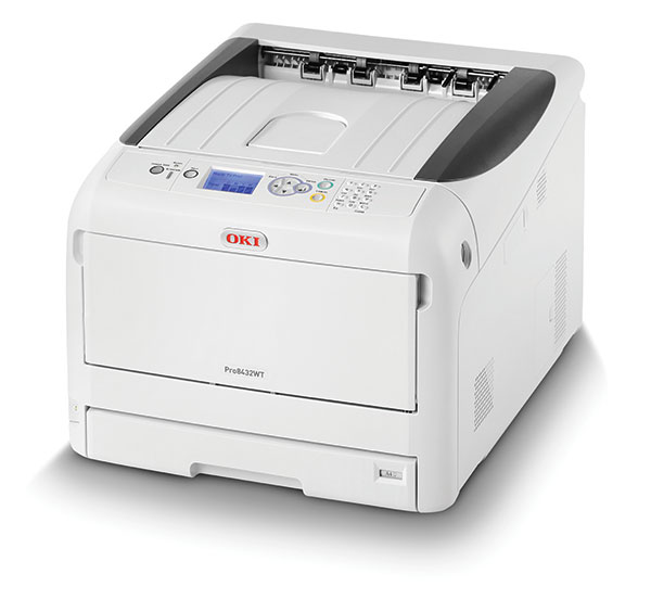 Принтер с белым OKI Pro8432wt